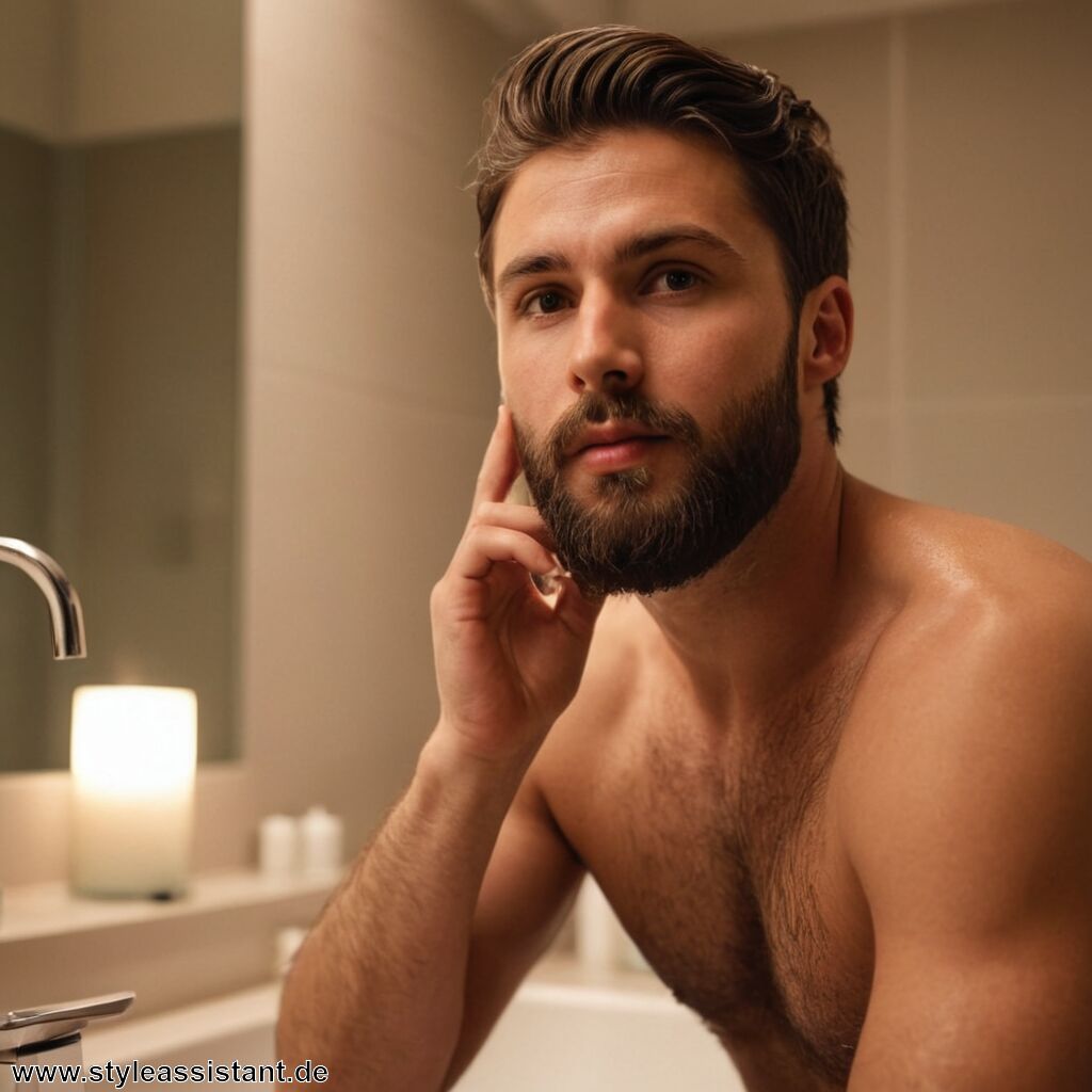 Gesichtspflege Männer abends » dein Ritual für schöne Haut