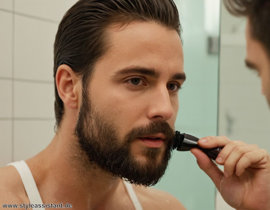 Bart regelmäßig mit speziellem Shampoo reinigen - Gesichtspflege Männer Bart » Tipps für samtweiche Haut und Bart